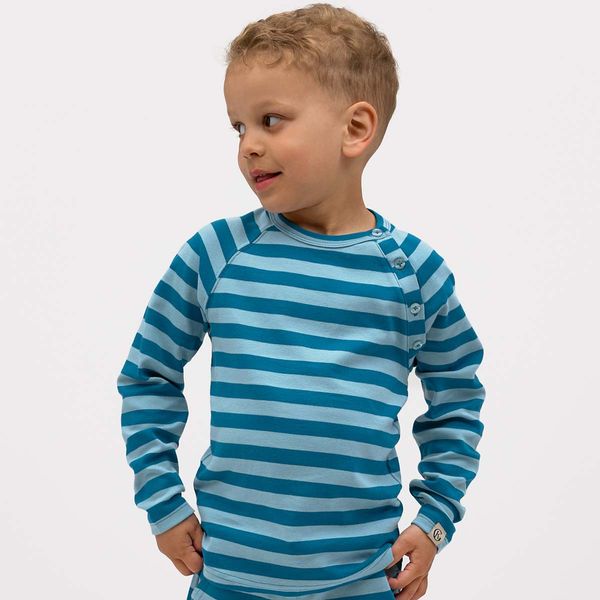 Hovedbilde Gullkorn Villvette genser til barn, Askeblå (S)