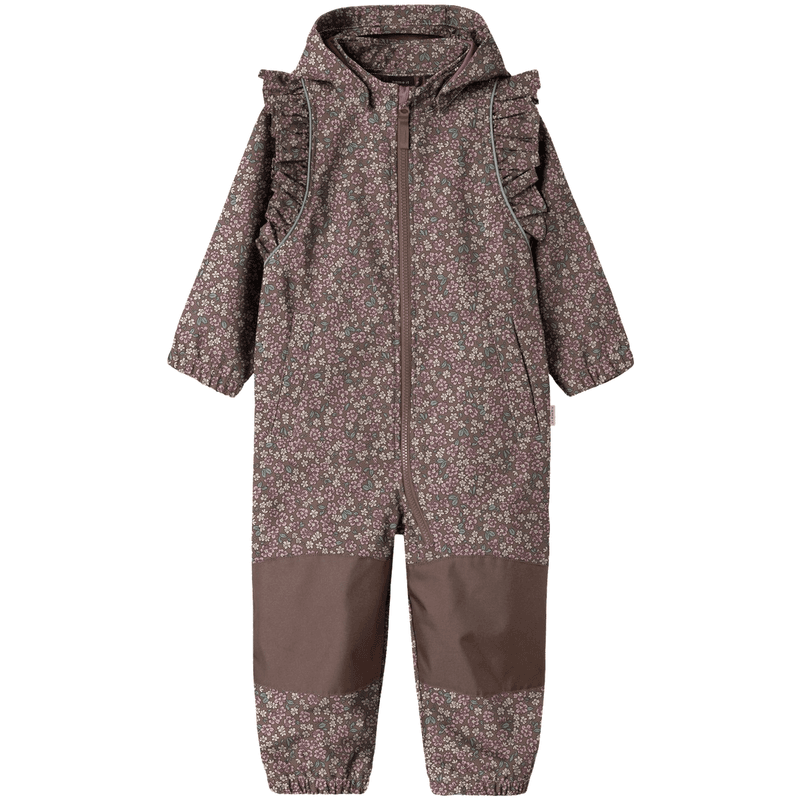 Name It Nmfalfa08 softshelldress til småbarn, Brown Lentil