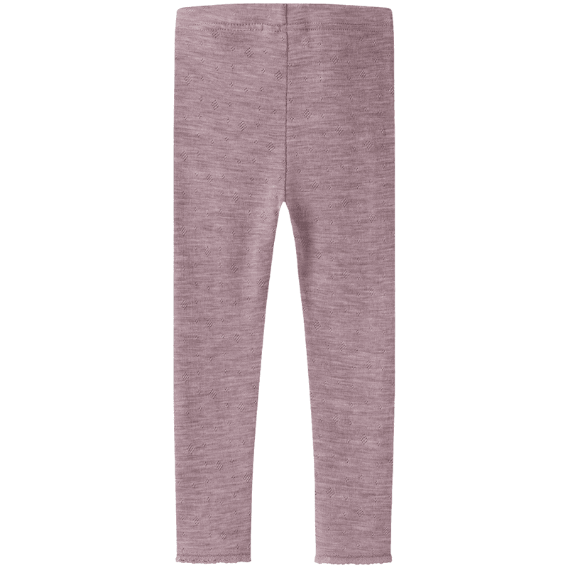 Name It Nmfwang Needle leggings i ull småbarn, Toadstool