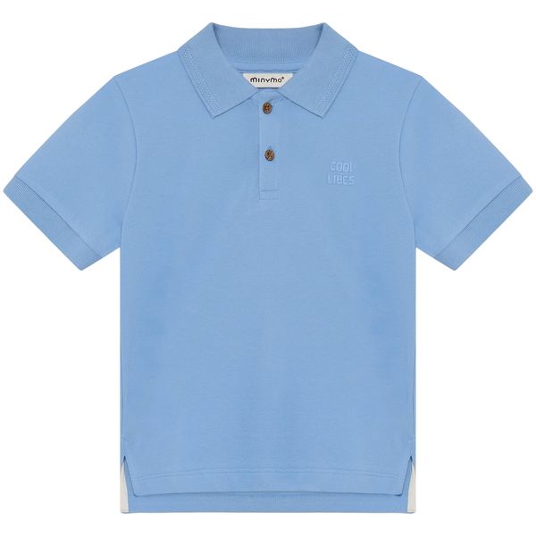 Hovedbilde Minymo kortermet poloskjorte til barn, Polaris ...