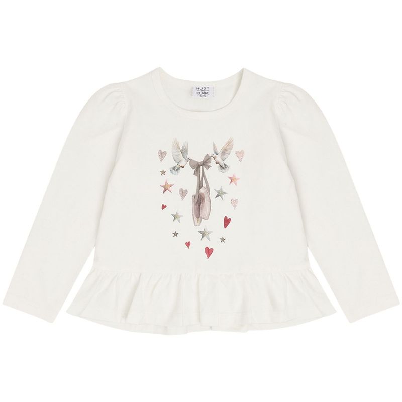 Hust and Claire Hcalma Dove genser til barn, Ivory