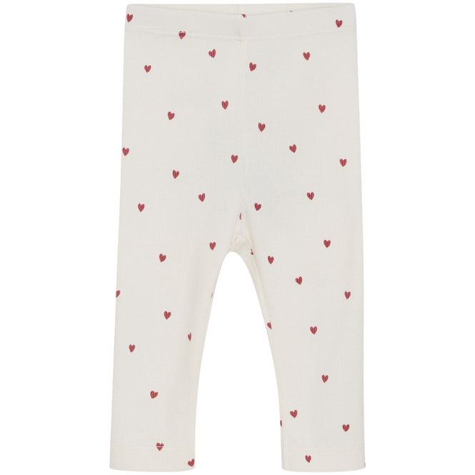 Hovedbilde Minymo Rib leggings til baby, Eggnog