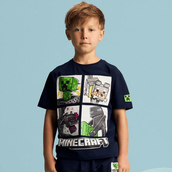 Hovedbilde Name It Nkmmykin Minecraft t-skjorte, Navy Blazer