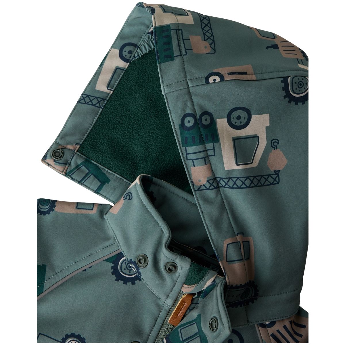 Name It Nmmalfa08 softshelljakke til småbarn, Balsam Green