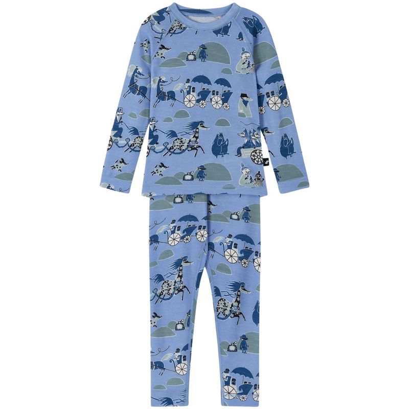 Reima Moomin Trivsam ullsett til barn, Airy Blue