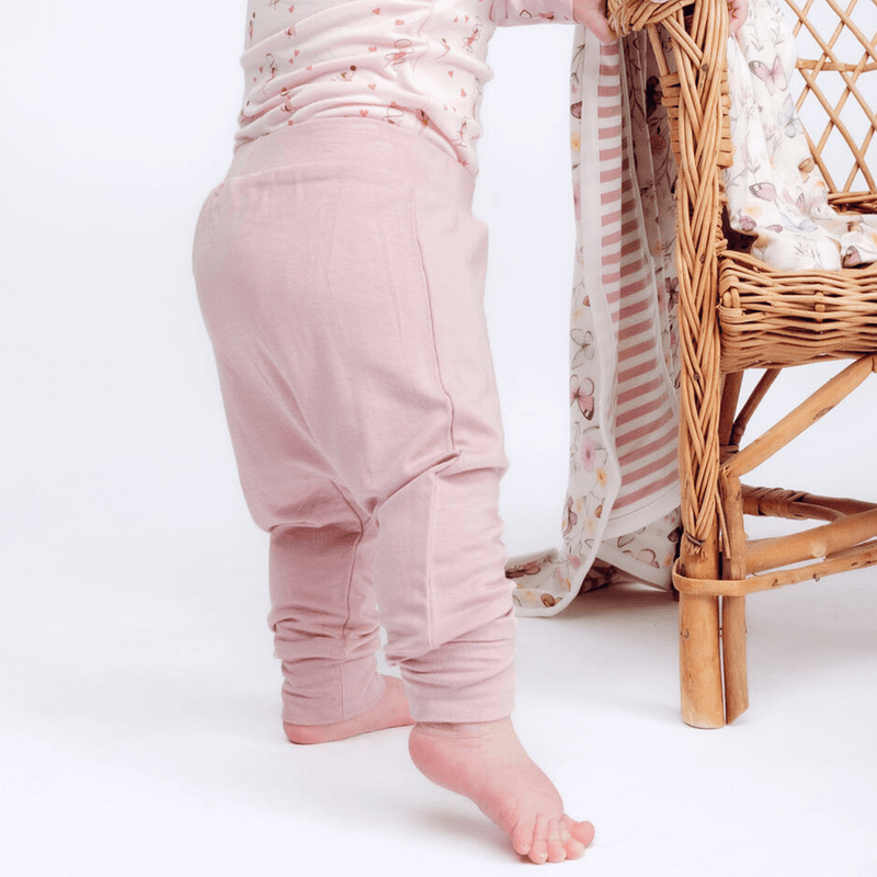 Hust and Claire Hcgusti joggebukse i bambus, Chalk Pink