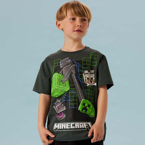 Hovedbilde Name It Nkmjuke Minecraft t-skjorte til barn, ...