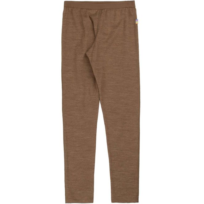 Hovedbilde Joha leggings i ull til barn, Warm brown