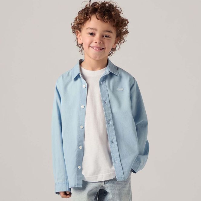Hovedbilde Levis Battery denim skjorte til barn, Avalon