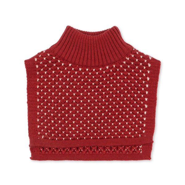 Hovedbilde Konges Sløjd Strawberry hals i ull, True Red