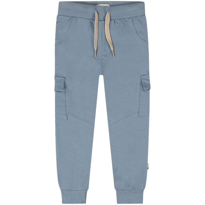 Hovedbilde Dirkje cargo joggebukse til baby og småbarn, Blue