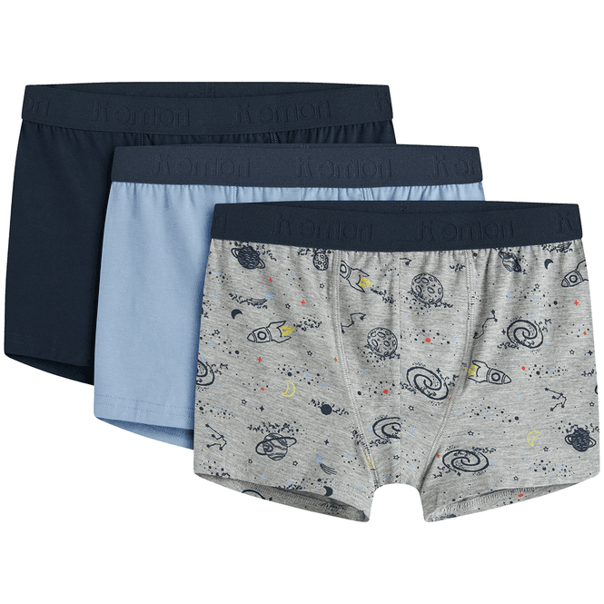 Hovedbilde Name It Nkmboxer 3-pack boxer til barn, Grey ...
