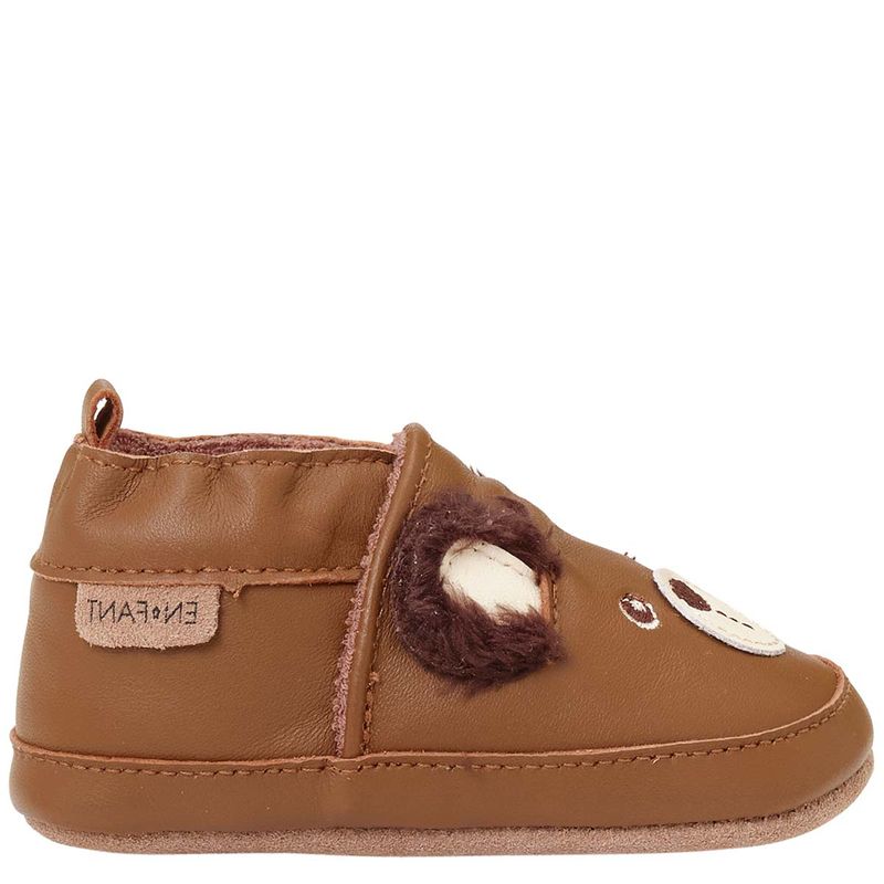 EnFant skinntøfler til baby, Toasted Coconut