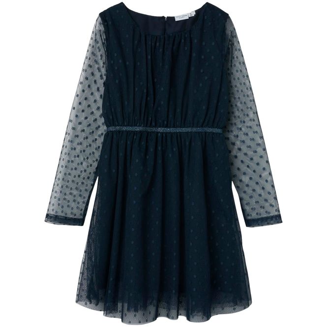 Hovedbilde Name It Nkfvabos kjole til barn, Dark Sapphire