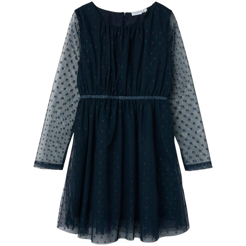 Name It Nkfvabos kjole til barn, Dark Sapphire