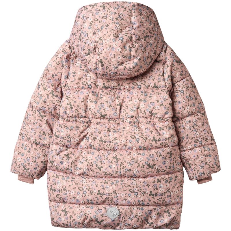 Wheat Yrsa boblejakke til barn, Rose Powder Flowers