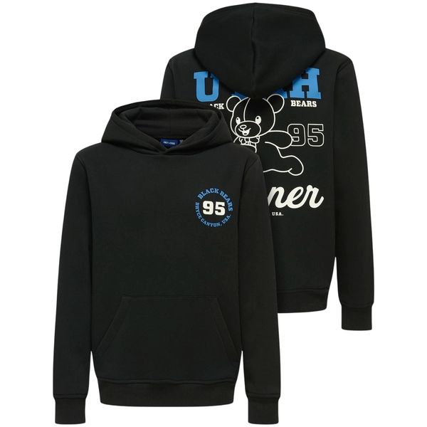 Hovedbilde Only & Sons Osjdaniel hettegenser til barn, Black