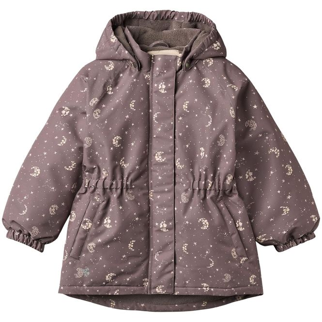 Hovedbilde Wheat Petra vinterjakke til barn, Plum Truffle ...