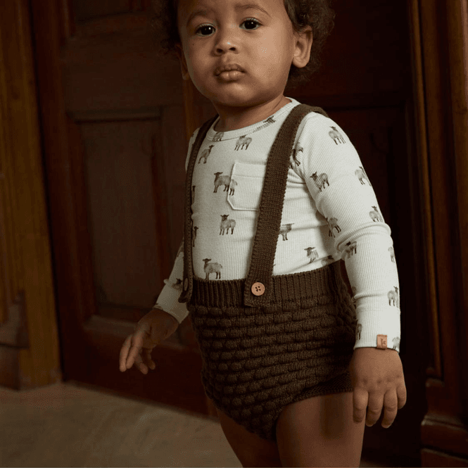 Hovedbilde Lil' Atelier Nbnnobir strikket bloomer til baby, ...