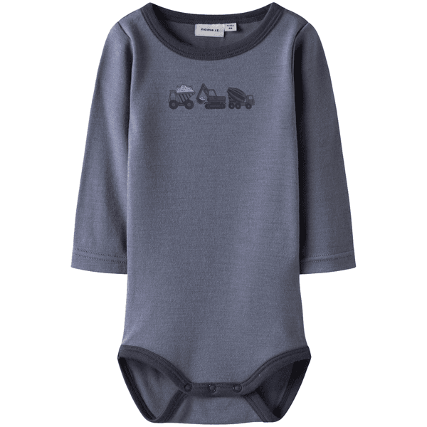 Hovedbilde Name It Nbmwillow body i ull, Folkstone Gray