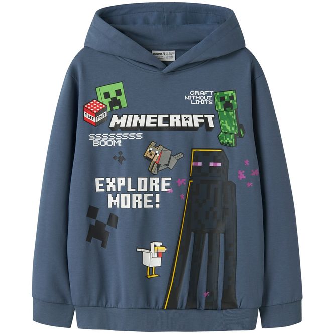 Hovedbilde Name It Nkmju Minecraft hettegenser, Vintage ...