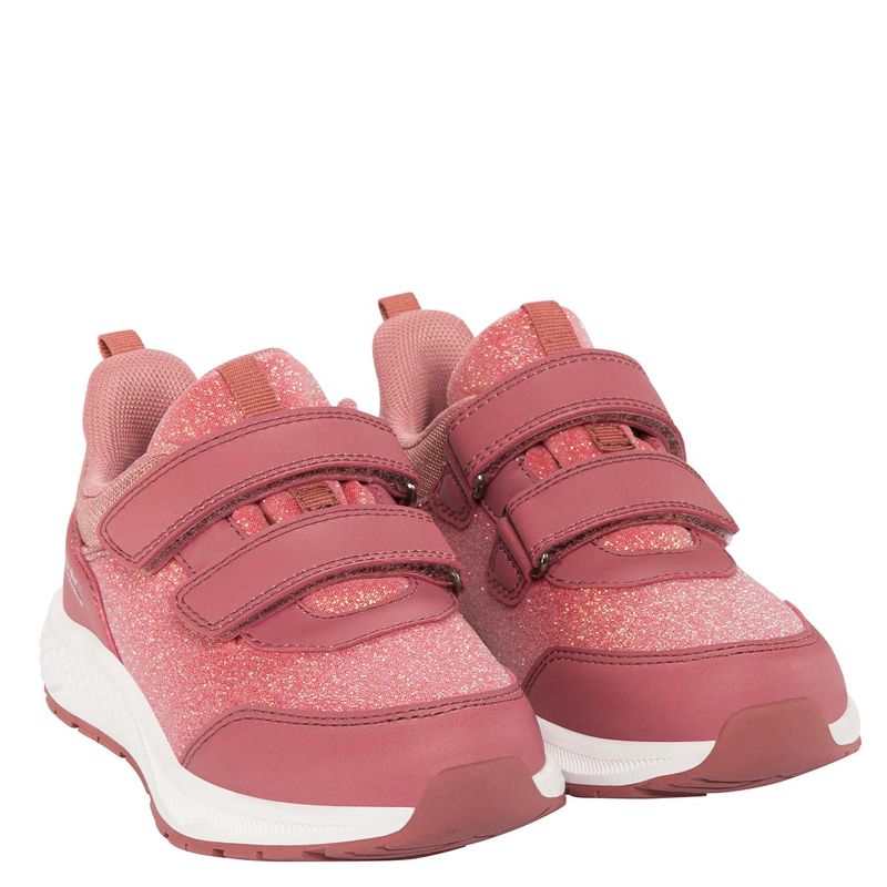 Viking Bouncy Glitter WP 2V overgangssko til barn, Pink