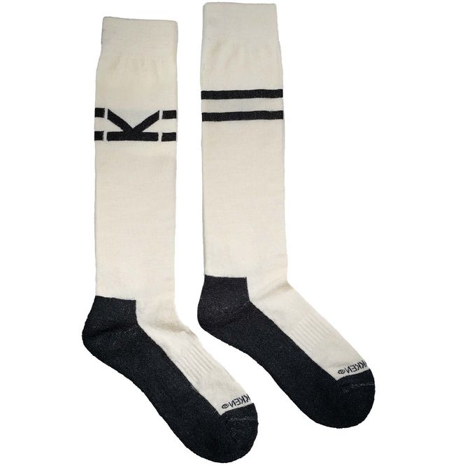 Hovedbilde Kattnakken fotballsokker i ull, Off-white