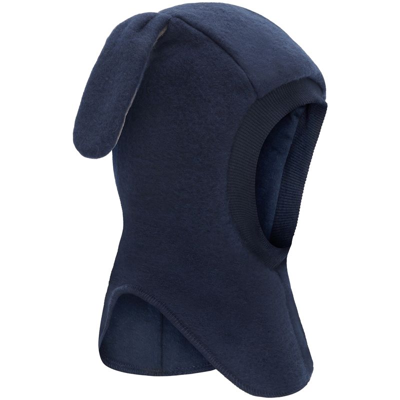 Hust & Claire balaclava i ullfleece, More Navy