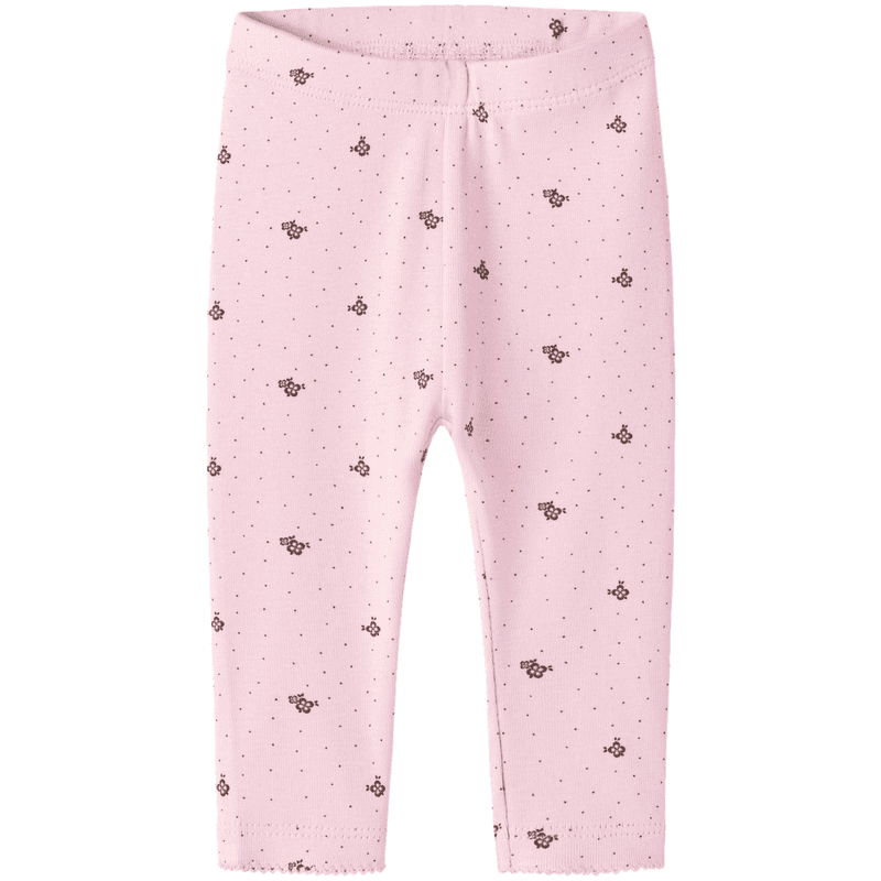 Name It Nbfhitta leggings til baby, Cradle Pink