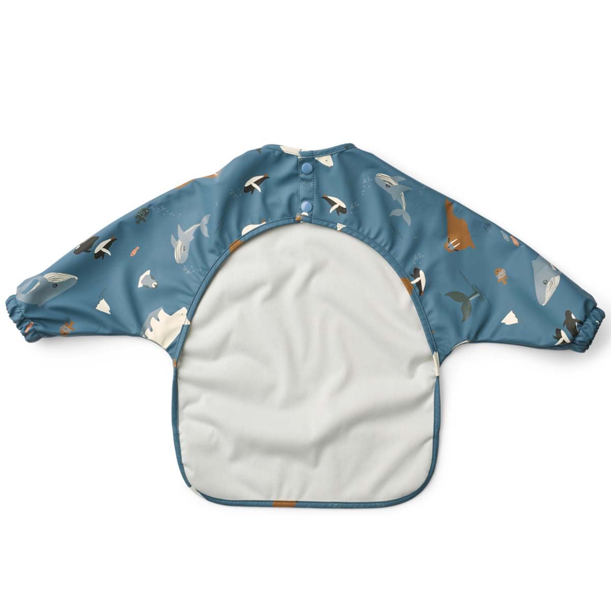 Liewood Merle Smekke med lange ermer, Arctic Sea/Ocean view