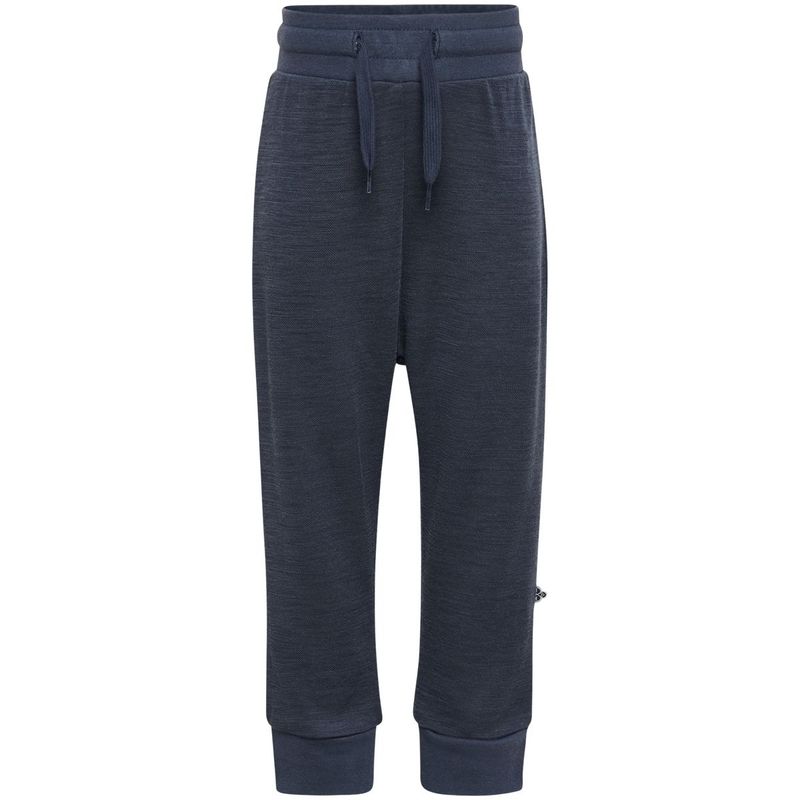 Hummel Hmlmini bukse i ull/viskose til baby, Ombre Blue