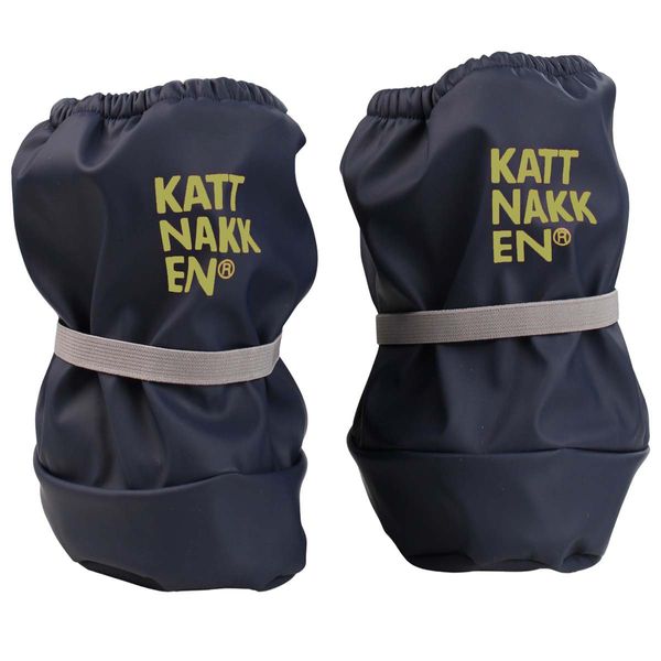 Hovedbilde Kattnakken PU overtrekkssko til baby, Marine