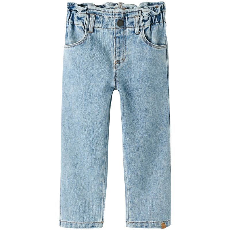 Lil' Atelier Nmfdarlee loose-fit jeans småbarn, Medium Blue