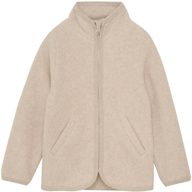 Hovedbilde HUTTEliHUT bomullsfleece jakke til barn, Camel ...
