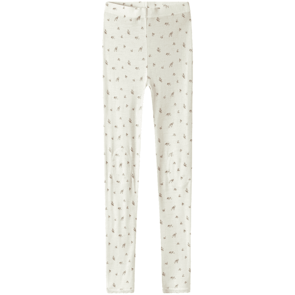 Hovedbilde Name It Nkfwang Wool Needle leggings barn, Snow ...