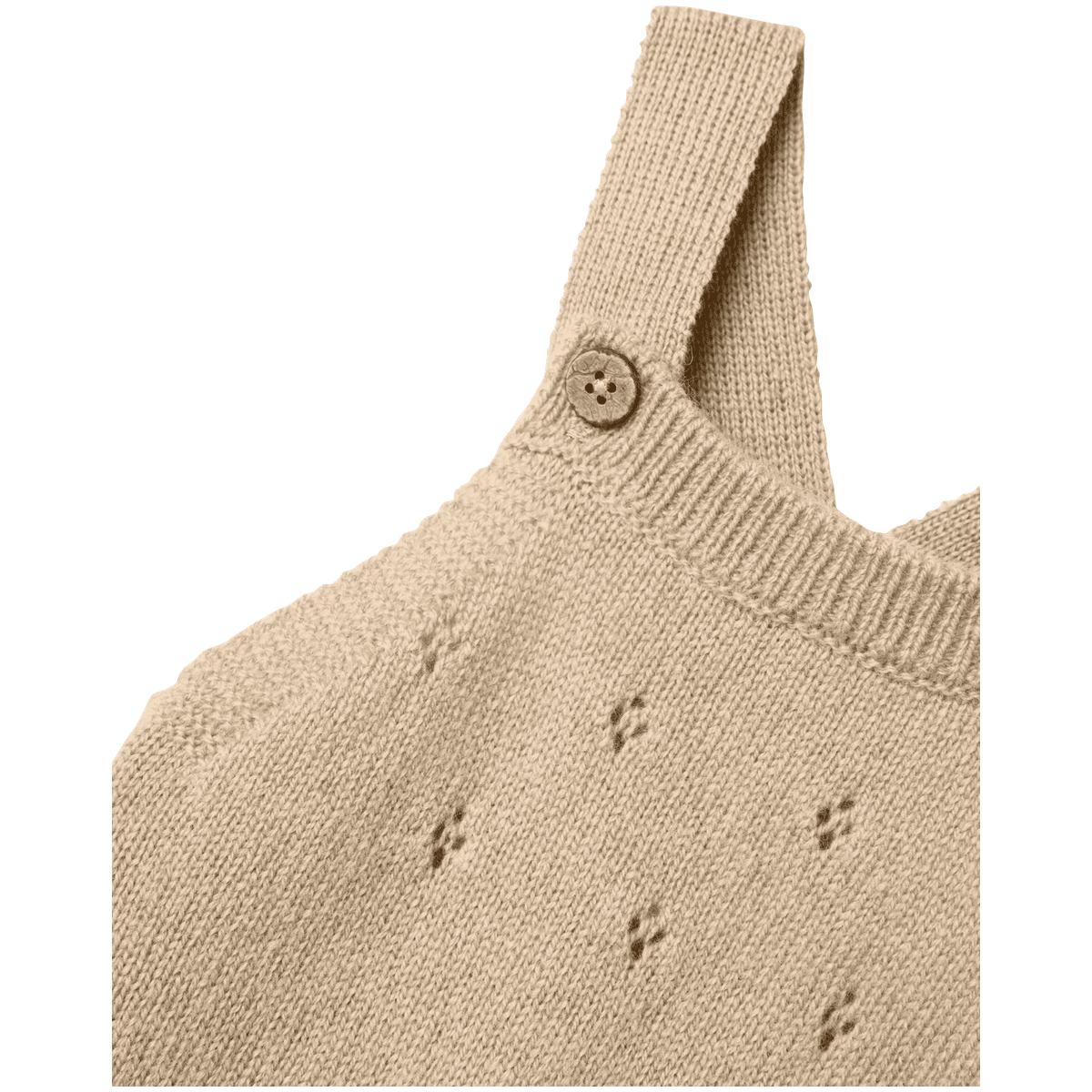 Lil' Atelier Nbnnalio overall i ull til baby, Safari