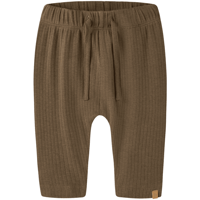Hovedbilde Lil' Atelier Nbmgabo bukse til baby, Teak