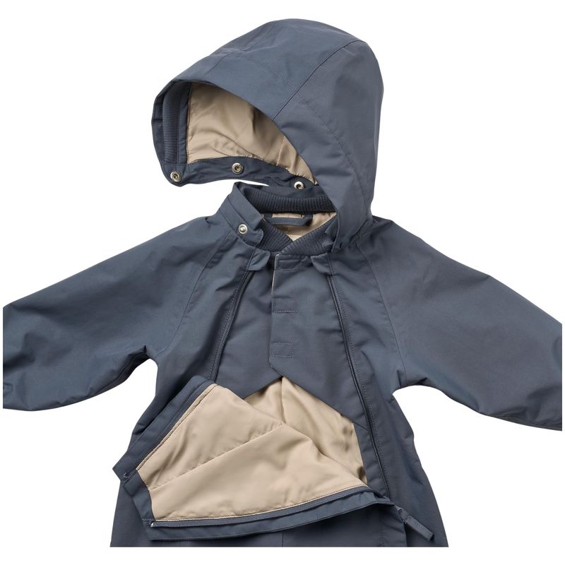 Wheat Olly parkdress til baby, Greyblue