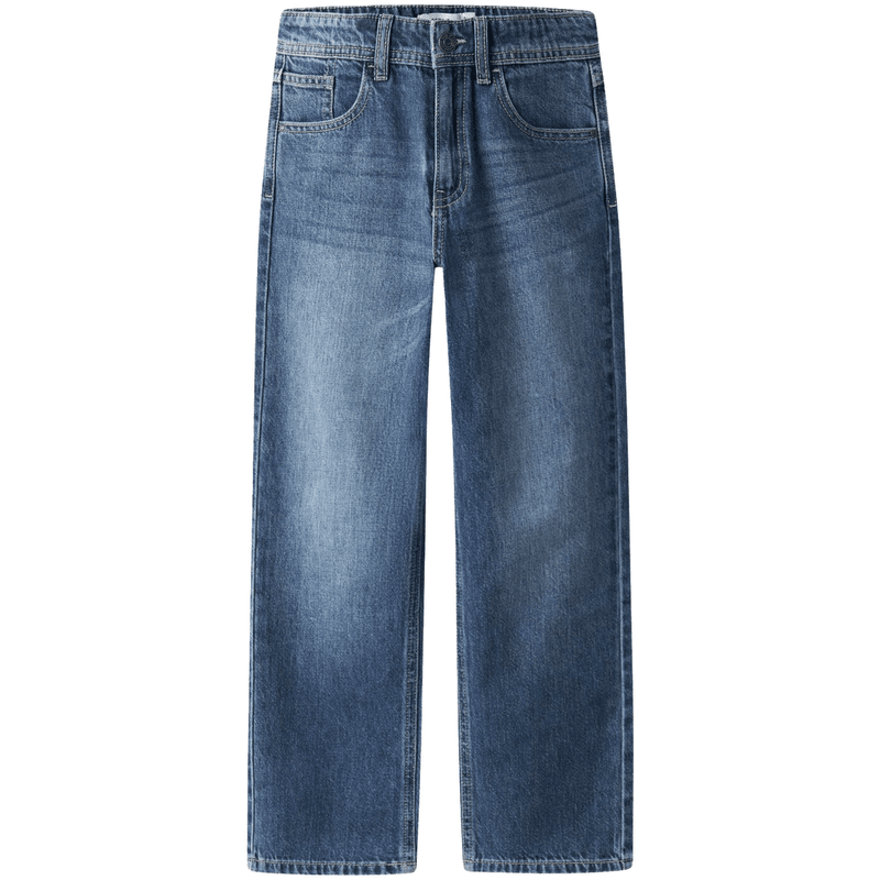 Name It Nkmryan Straight jeans til barn, Medium Blue Denim