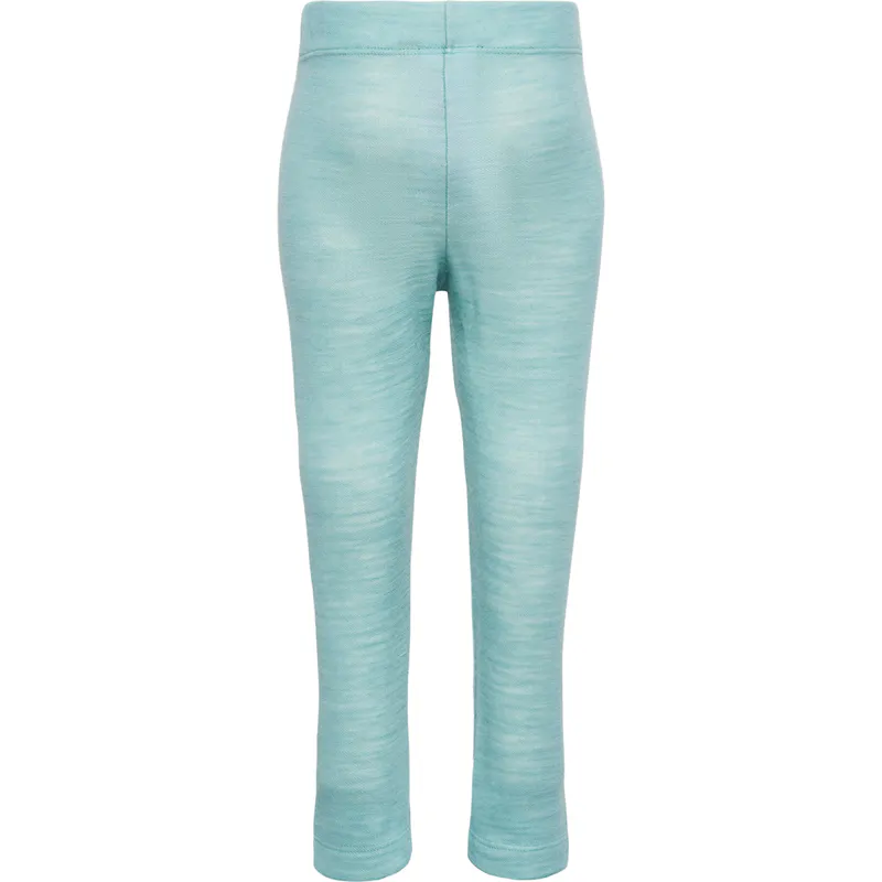 Hummel Wolly ulleggings til barn, mineral blue