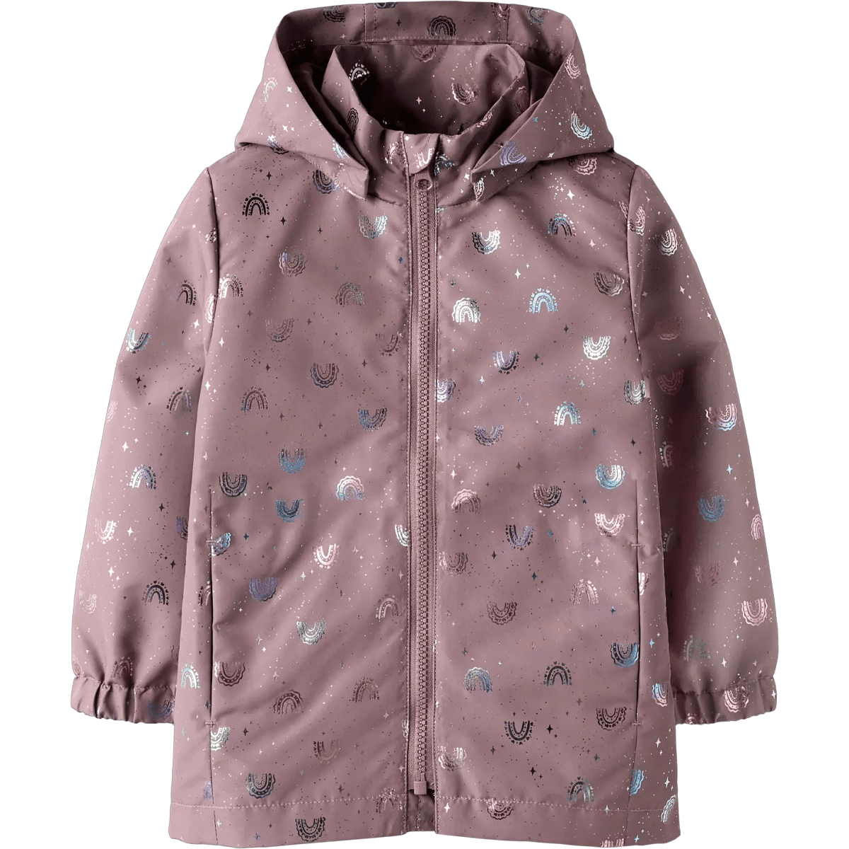 Name It Nmfmaxi vår-og høstjakke småbarn, Grape Shake