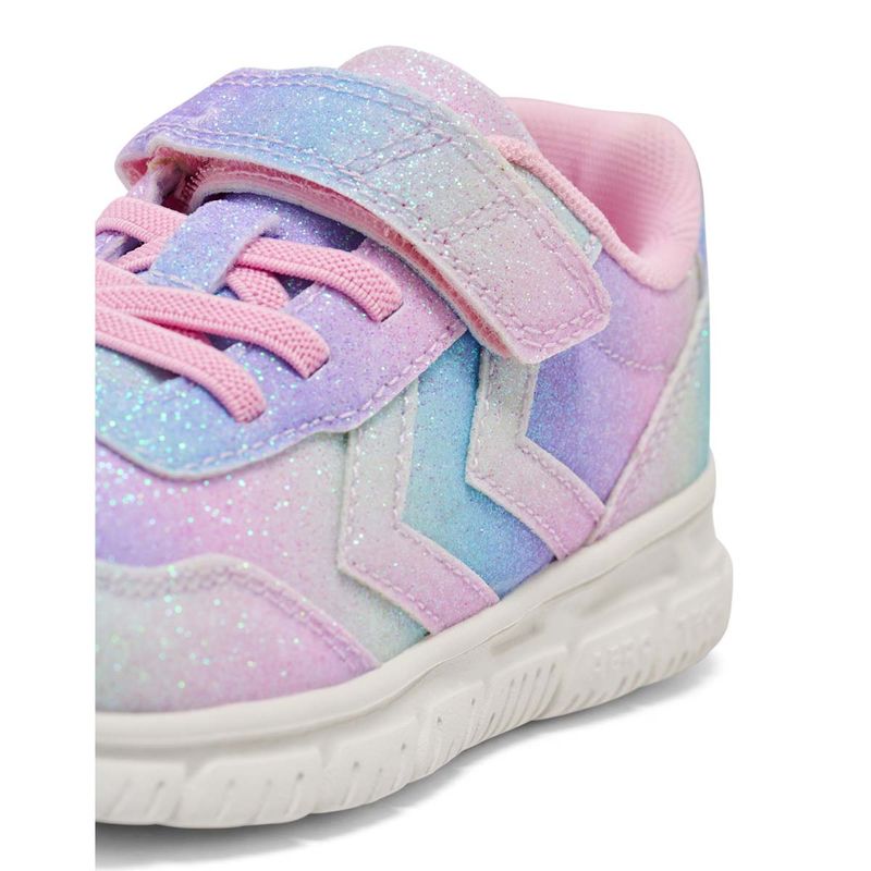 Hummel Crosslite Glitter 2.0 Jr joggesko, Multi Colour Pink