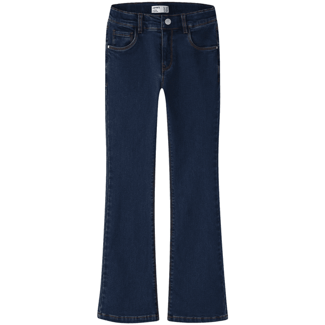 Hovedbilde Name It Nkfsalli bootcut jeans til barn, Dark ...