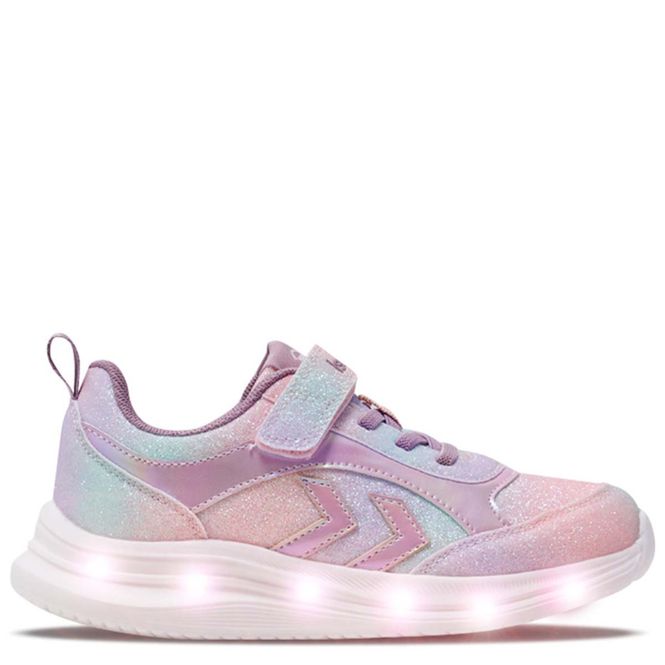 Hovedbilde Hummel Glow joggesko til barn, Multi Color Pink