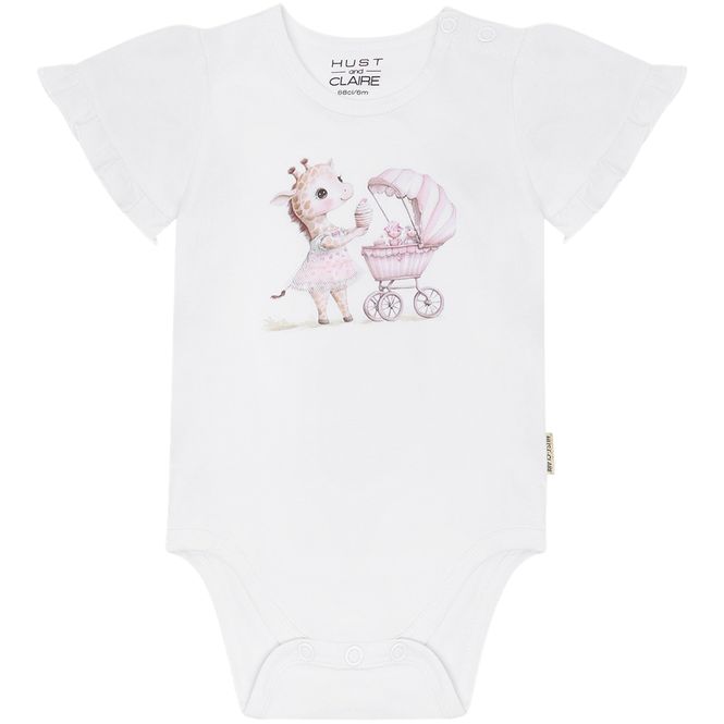Hovedbilde Hust and Claire Hcbritt kortermet body, White