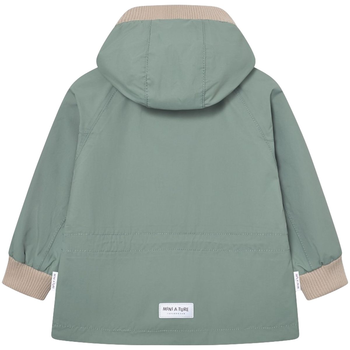 Mini A Ture Matwally vår-og høstjakke småbarn, Granite green