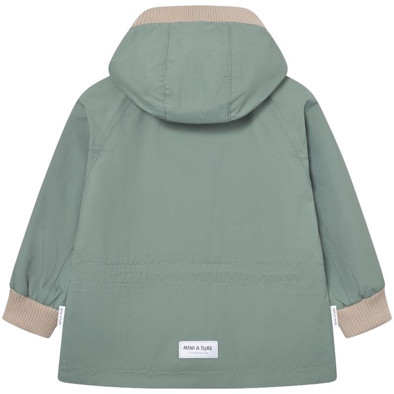 Mini A Ture Matwally vår-og høstjakke småbarn, Granite green