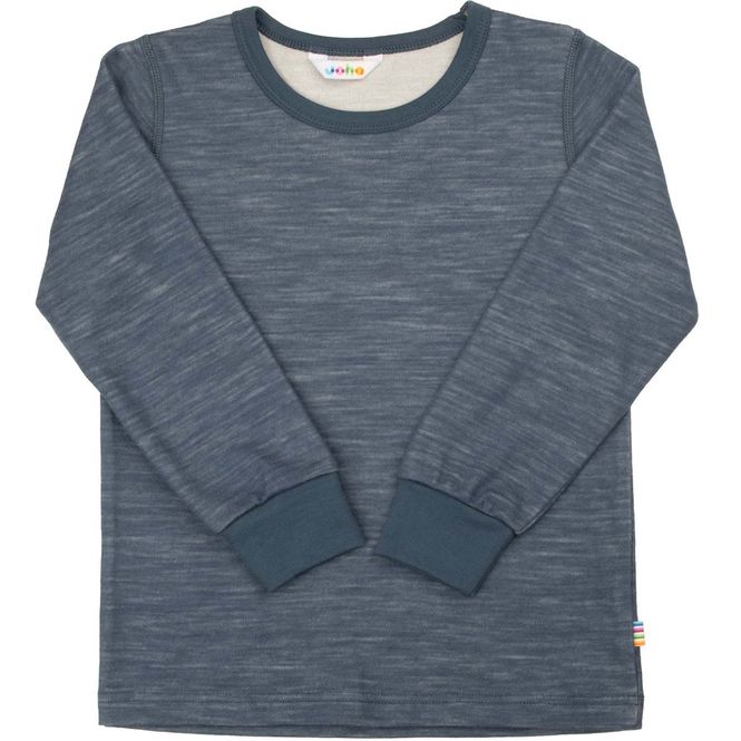Hovedbilde Joha genser i ull til barn, Dark Denim