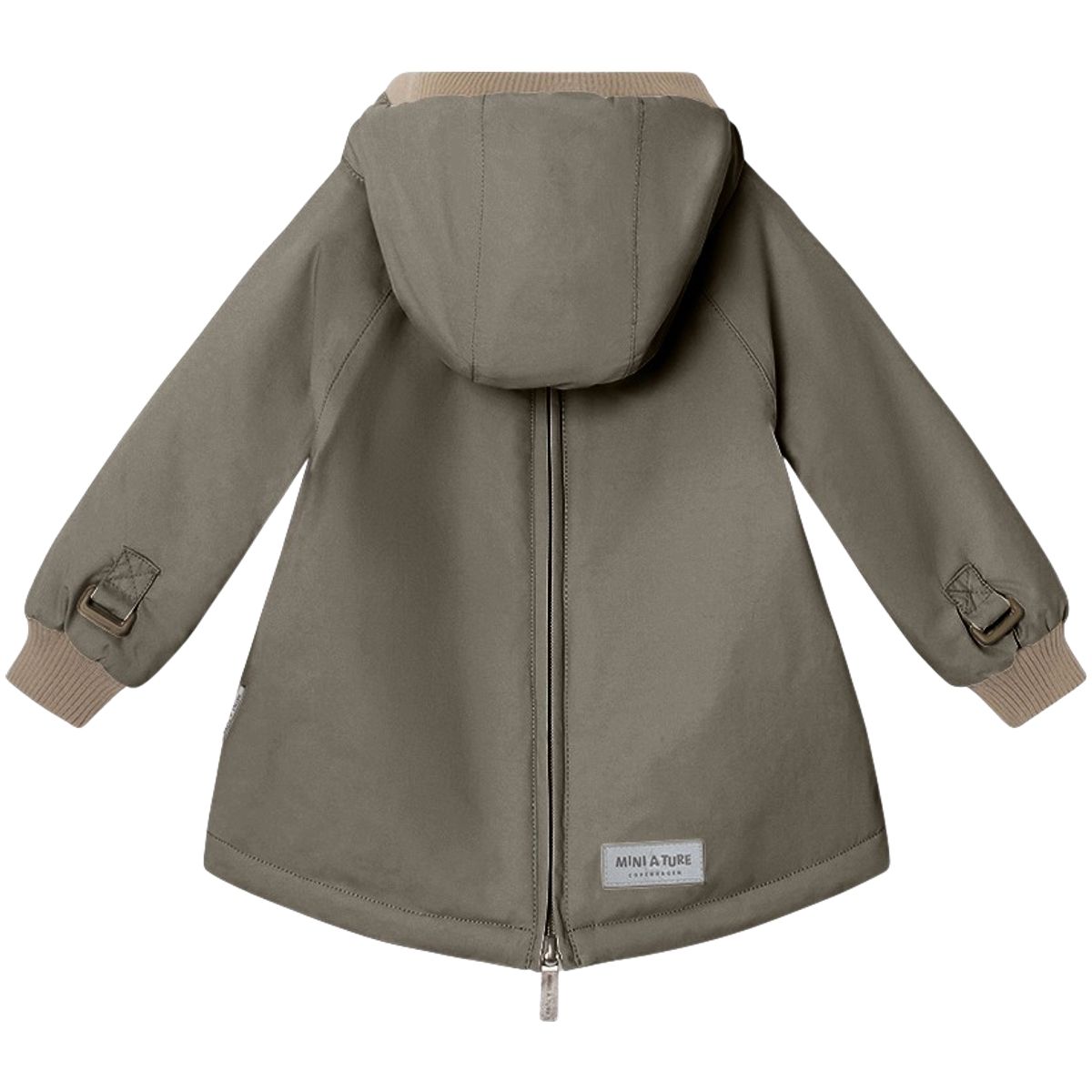 Mini A Ture Wen vinterjakke til baby, Tarmac Green