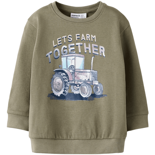 Hovedbilde Name It Nmmnash sweatshirt til småbarn, Dusty ...
